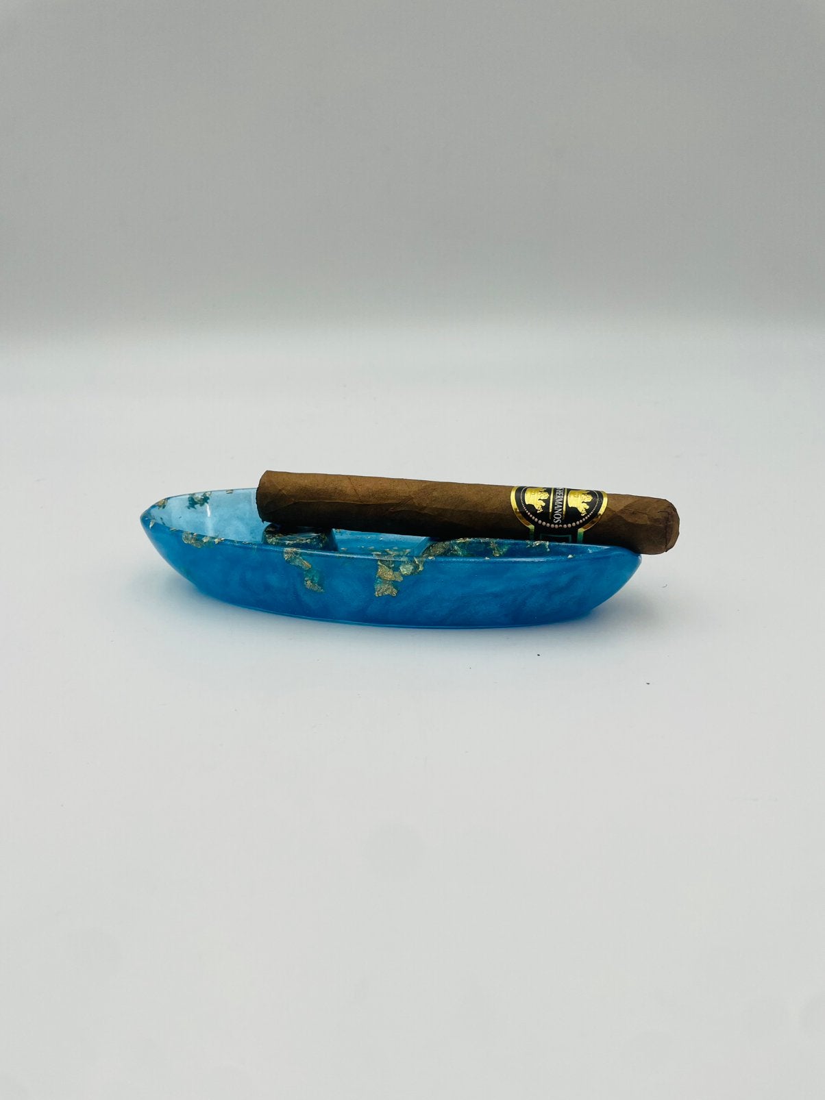 Handgemaakte epoxy sigaren houder - Uniek design, Ophalen of Verzenden, Nieuw, Overige typen