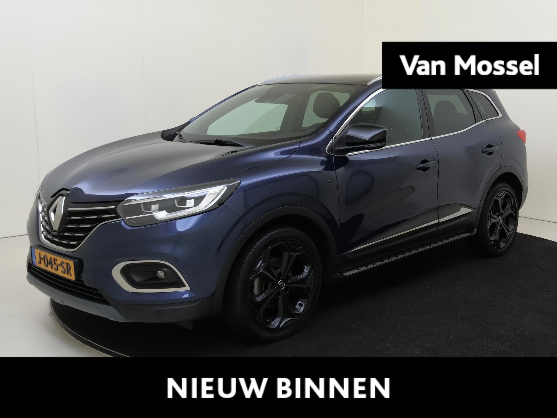 Renault Kadjar 1.3 TCe Black Edition | Leder/Alcantara bekle, Auto's, Kadjar, Gebruikt, Euro 6, 4 cilinders