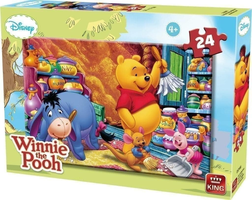 Winnie de Poeh puzzel 24 stukjes *NIEUW IN VERPAKKING*, Ophalen of Verzenden, 10 tot 50 stukjes, Nieuw, 2 tot 4 jaar
