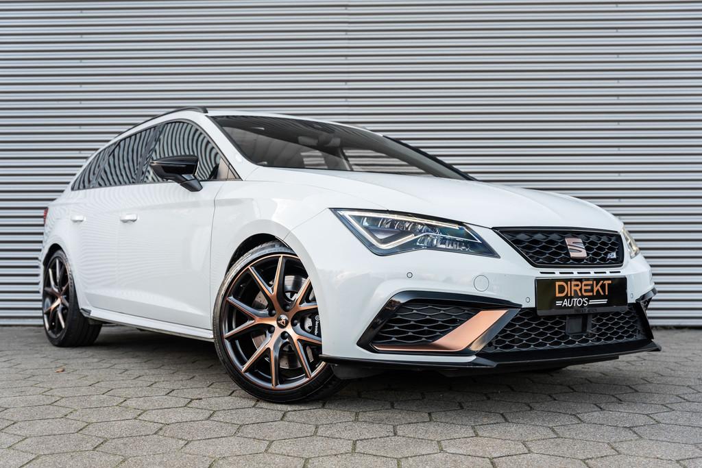 SEAT Leon ST 2.0 TSI CUPRA R 4DRIVE PANO CARBON BREMBO BEATS, Auto's, Automaat, Gebruikt, Zwart, 4 cilinders
