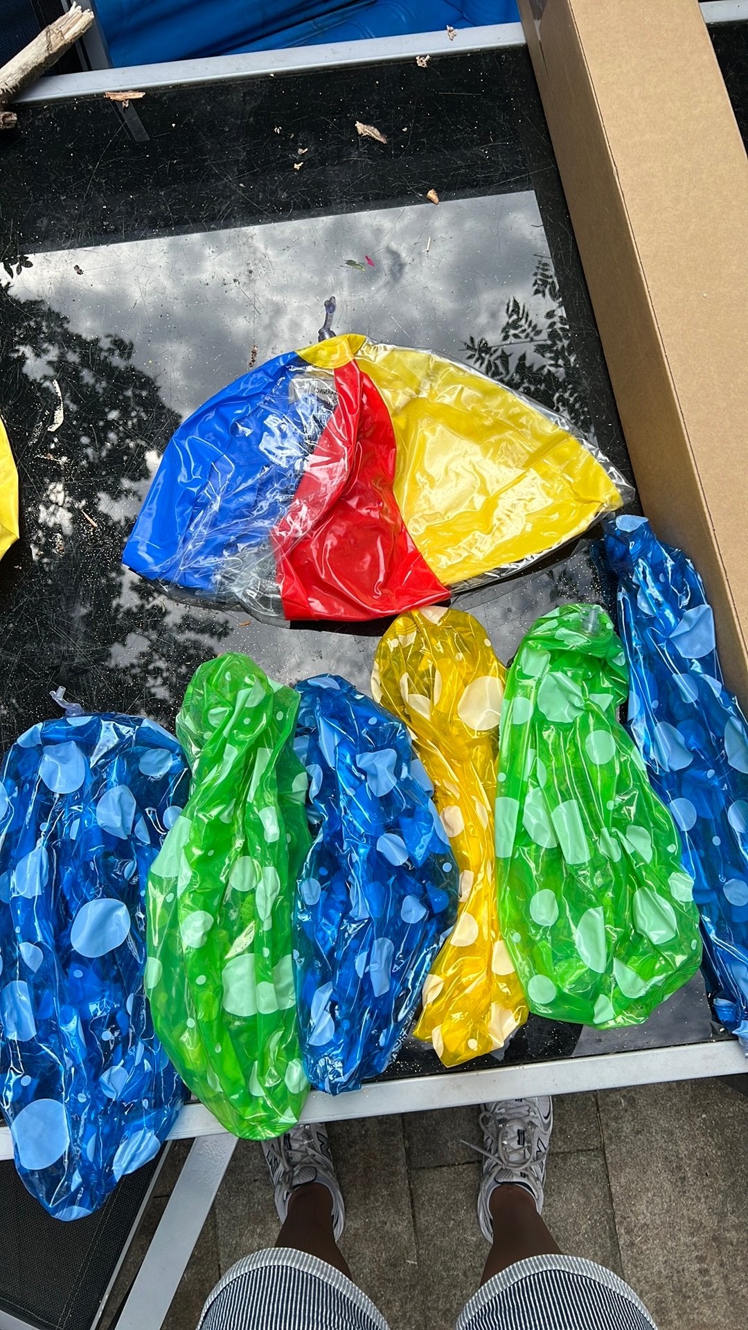 Strandballen (zonder reclame) €0,50 per stuk, Ophalen of Verzenden, Zo goed als nieuw