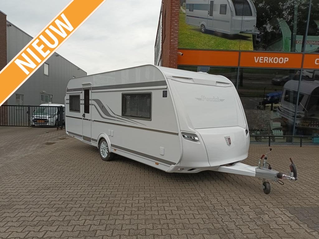 Tabbert Puccini 560 TD Opruiminsactie, Caravans en Kamperen, Caravans, Rondzit, Tabbert, Bedrijf, Overige typen