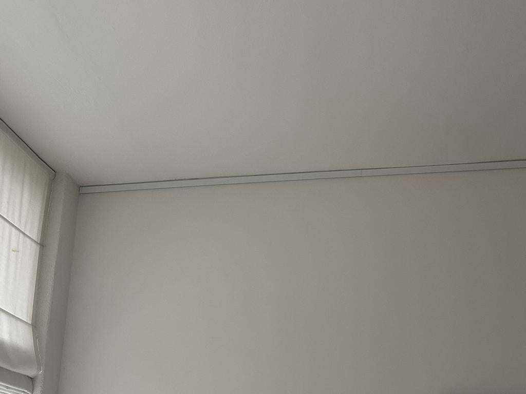 Modern Schilderij Ophangsysteem - Wit Aluminium Rail, Ophalen, Metaal of Aluminium, Nieuw, 125 cm of meer