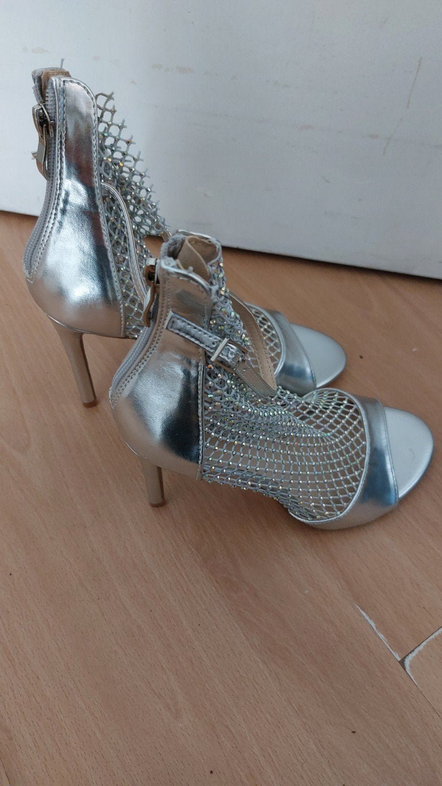 te koop gala zilver hoge schoenen mt 37, Kleding | Dames, Ophalen of Verzenden, Zo goed als nieuw, Overige kleuren, Sneakers of Gympen