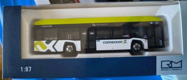 Rietze  Connexxion Bus 1:87 Solaris waterstof, Verzenden, Nieuw, Bus of Vrachtwagen, Rietze