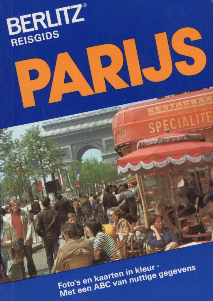 Parijs Reisgids - Berlitz BOEK, Boeken, Reisgidsen, Europa, Ophalen of Verzenden, Reisgids of -boek, Gelezen