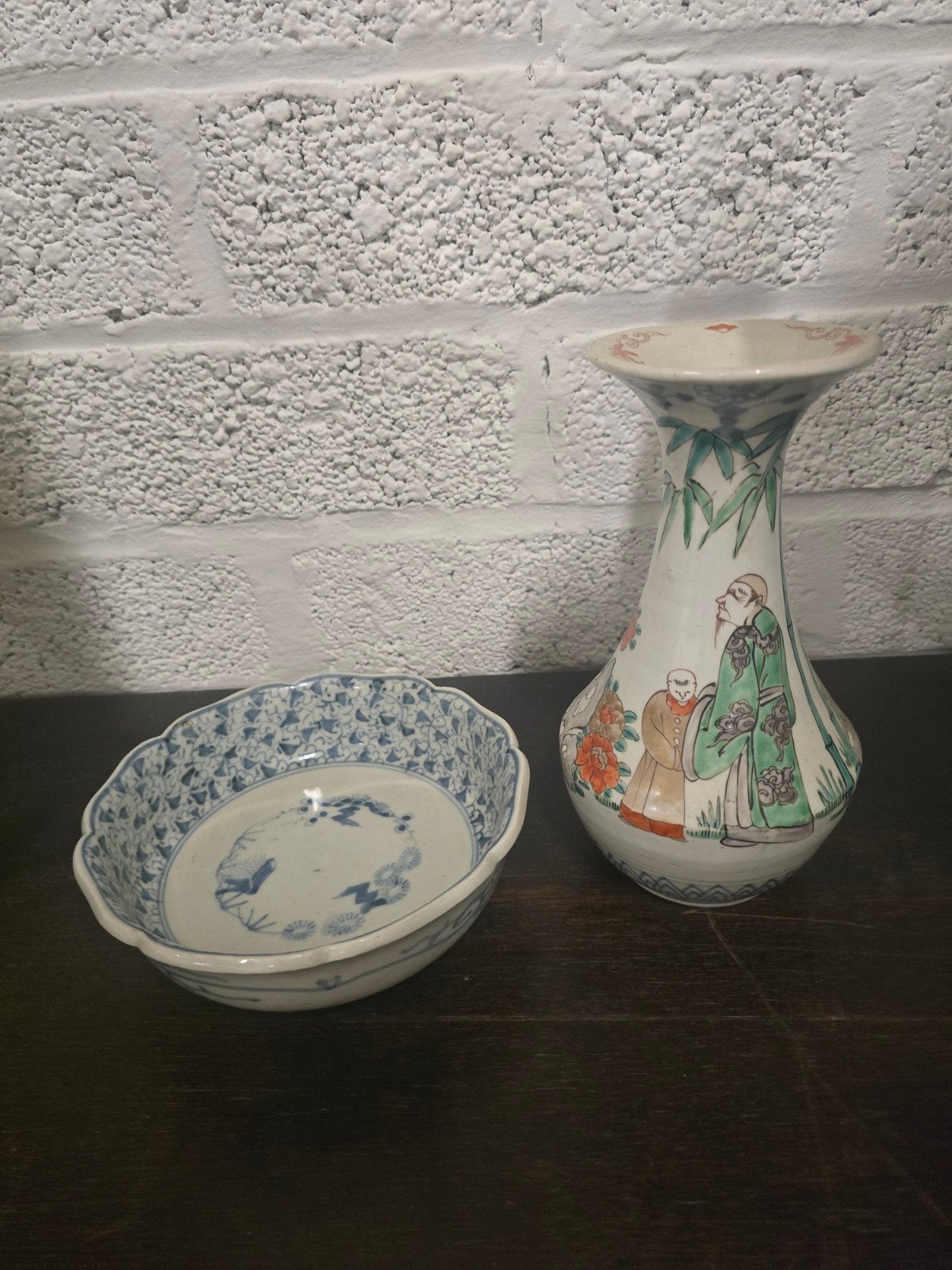 antiek japans porselein (arita), Antiek en Kunst, Ophalen of Verzenden