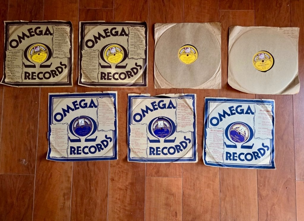 7 vinylplaten 78-toeren - Hawaiian Music, Ophalen of Verzenden, Zo goed als nieuw, Overige formaten, Overige genres