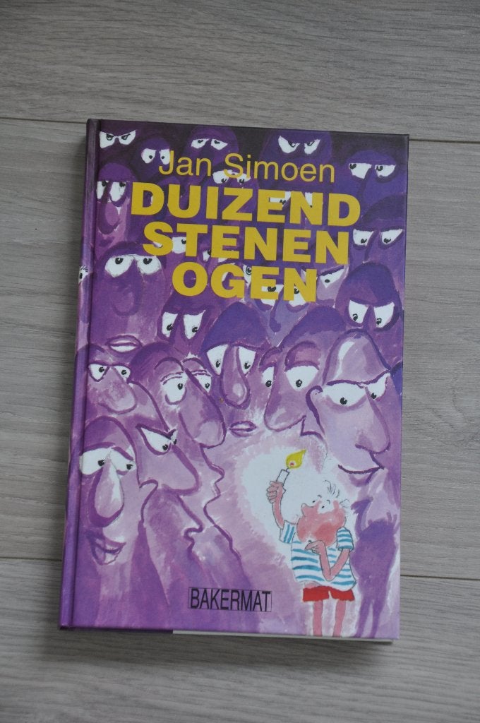 Duizend stenen ogen, Auteur: Jan Simoen Klaas Storme, Boeken, Ophalen of Verzenden, Zo goed als nieuw, Jan Simoen