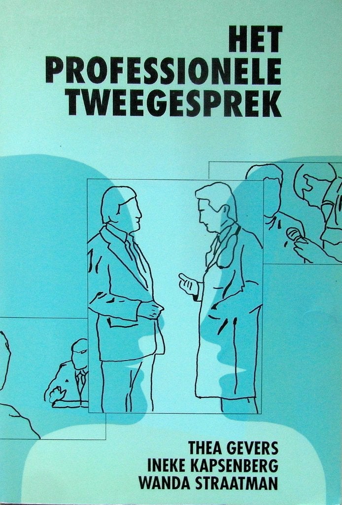 Het professionele tweegesprek, Ophalen of Verzenden, Alpha, Zo goed als nieuw, HBO