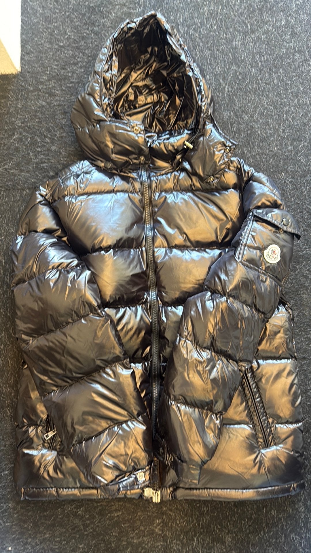 Moncler Jassen, Kleding | Heren, Jassen | Winter, Ophalen, Zo goed als nieuw, Overige maten, Zwart