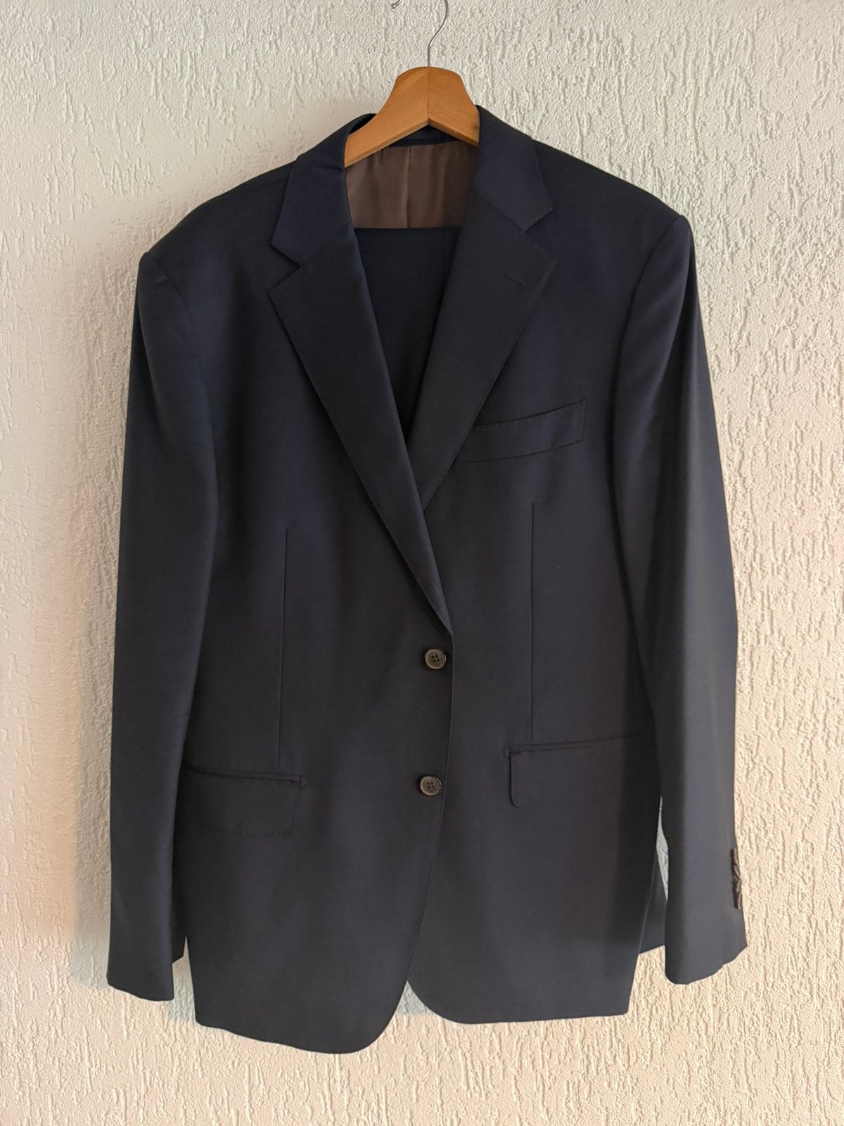 Suitsupply pak maat 54 regular fit, Ophalen of Verzenden, Gedragen, Maat 52/54 (L), Blauw