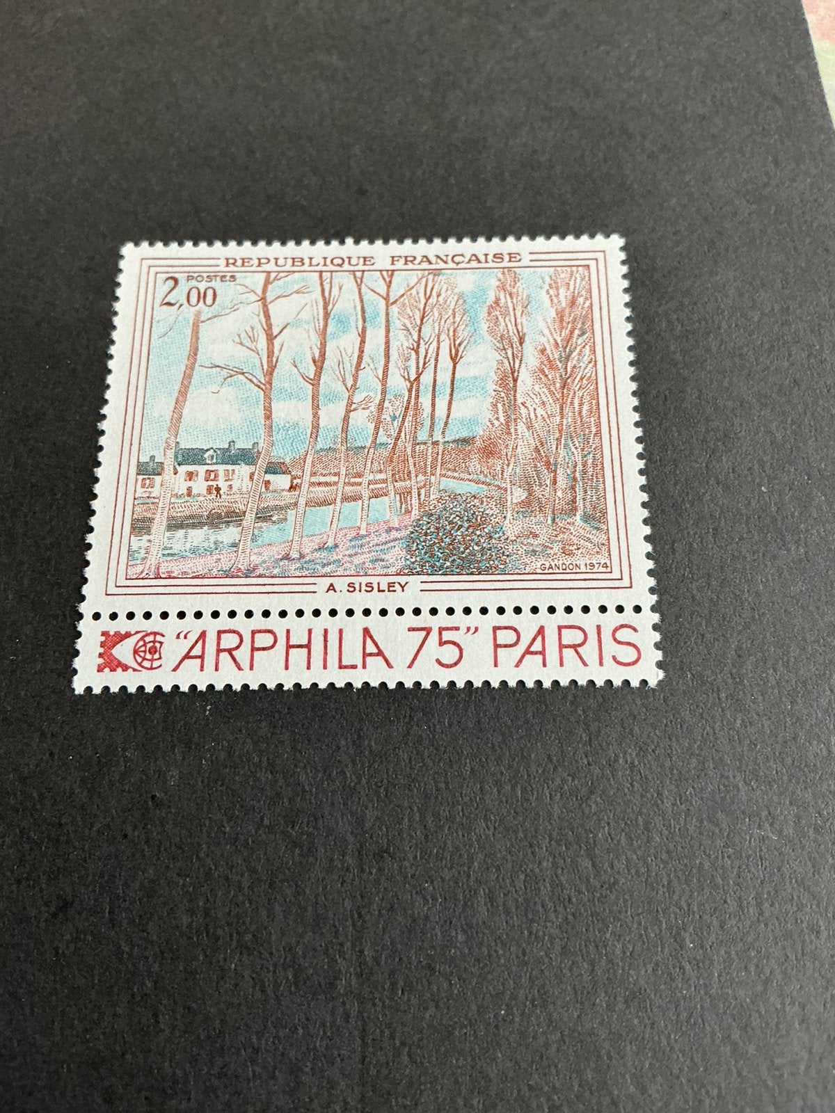 Frankrijk 1975: Arphila, Verzenden, Postfris