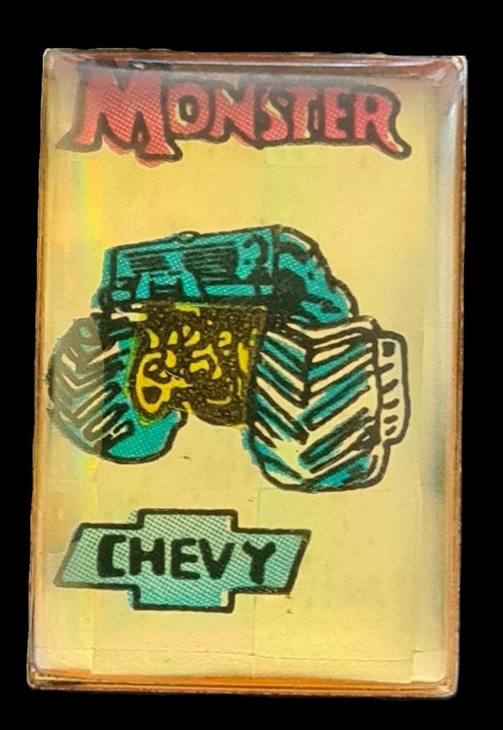 Chevy Monster pin, Verzenden, Nieuw, Transport, Speldje of Pin