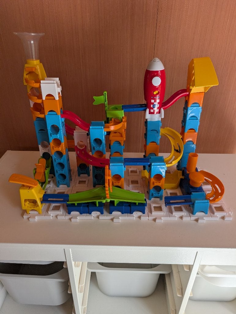 Vtech marble rush rocket set, Ophalen, Zo goed als nieuw