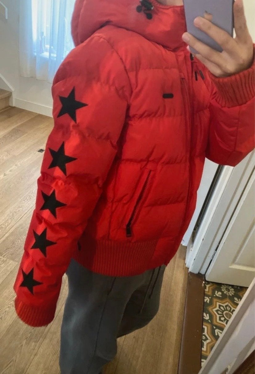 Airforce Pufferjack met sterren - Nieuw, Ophalen of Verzenden, Nieuw, Rood