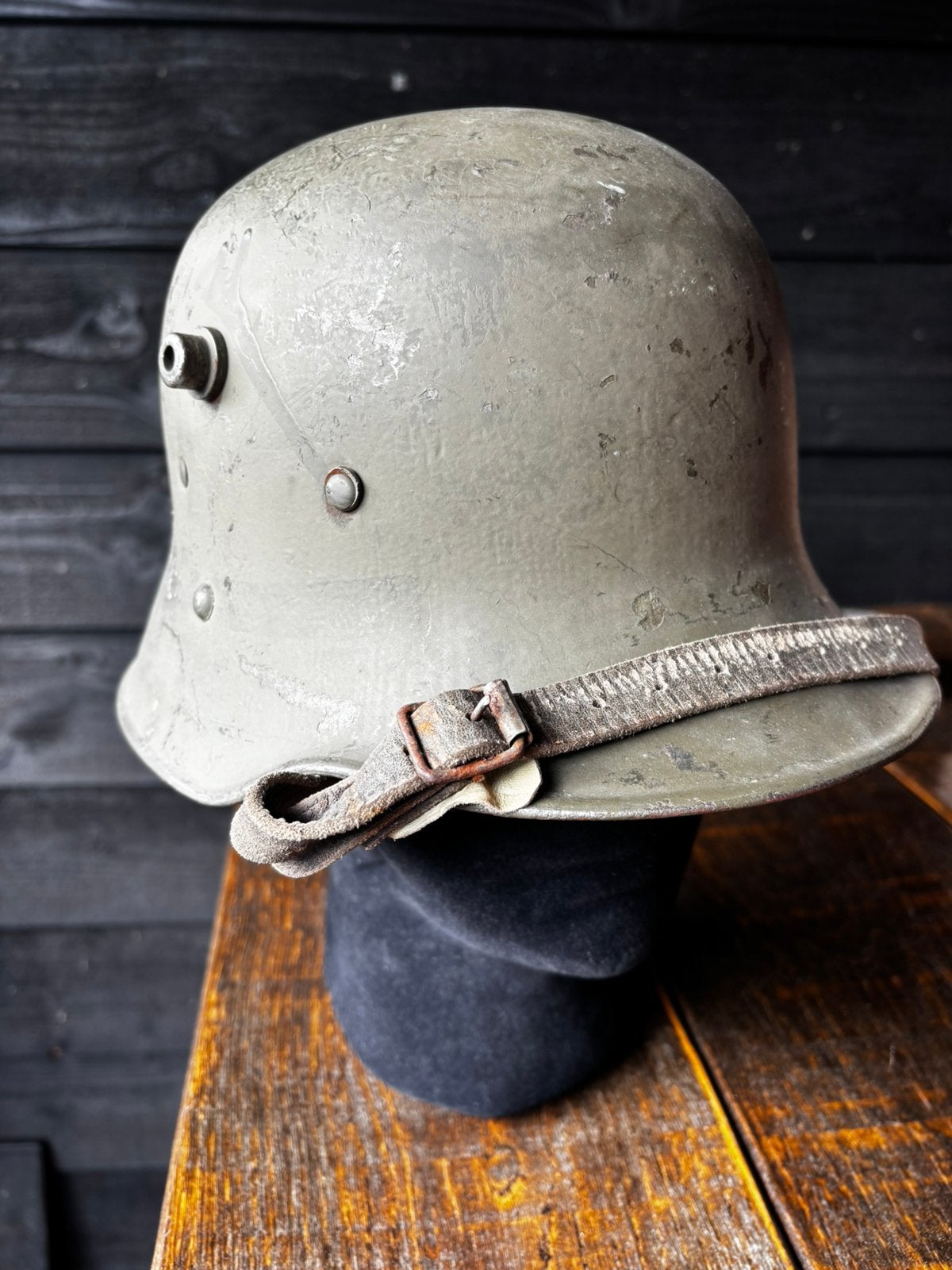 Stahlhelm M17  Oostenrijk / Fins, Verzamelen, Ophalen of Verzenden, Landmacht, Duitsland, Helm of Baret