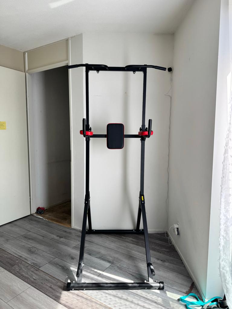 Pull Up Station / Optrekstang / Dip Station, Ophalen of Verzenden, Zo goed als nieuw, Armen, Oprekstang