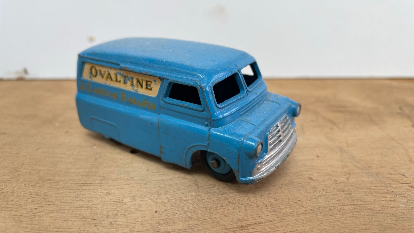 Vintage Dinky Toys Bedford Ovaltine bestelwagen, Ophalen of Verzenden