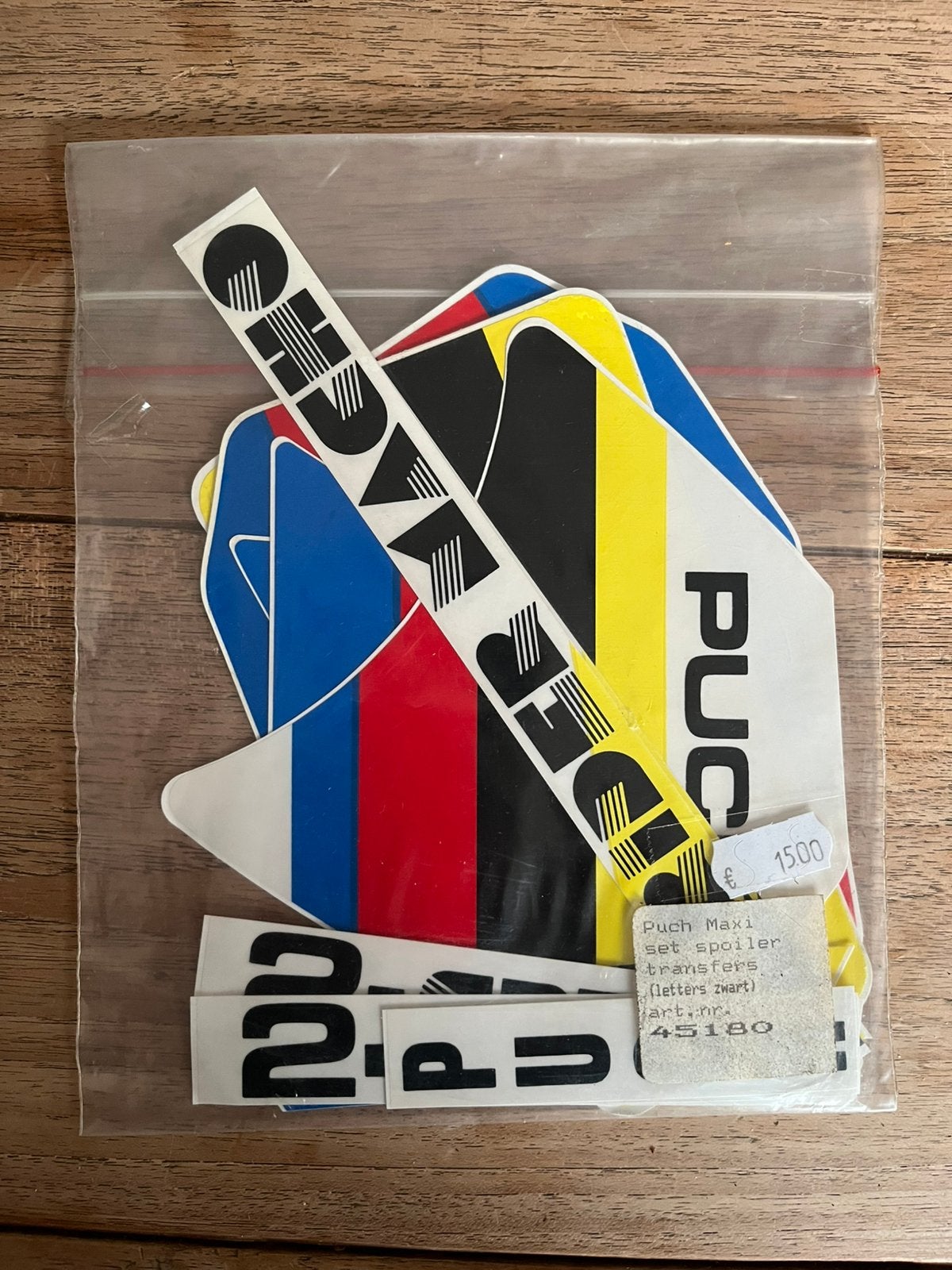 NOS Puch 2 Speed stickerset, Ophalen of Verzenden, Nieuw, Overige typen