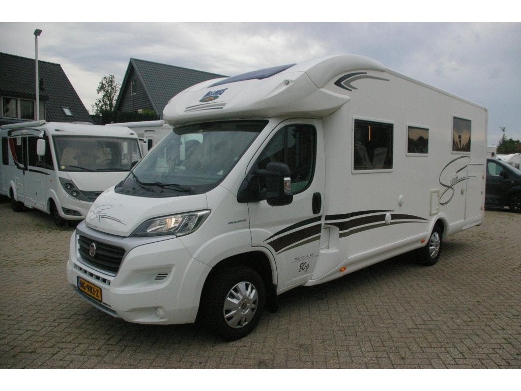 McLouis Sovereign 80 G Queensbed, Hefbed, Garage., ABS, Ringverwarming, Fiat, Bedrijf
