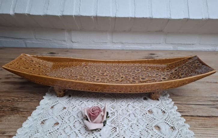 Vintage Partylite kaarsen plateau op pootjes, Gebruikt, -, Overige typen, Ophalen of Verzenden