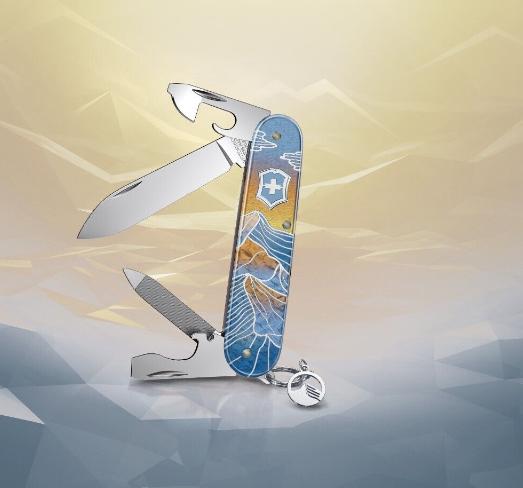 Victorinox Swiss Army Knife 84mm 2023 Cadet Alox Winter Magi, Caravans en Kamperen, Ophalen of Verzenden, Nieuw