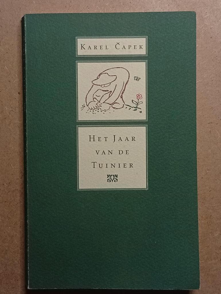 Karel Čapek - Het Jaar van de Tuinier, Gelezen, Europa overig, Ophalen of Verzenden, Karel Čapek