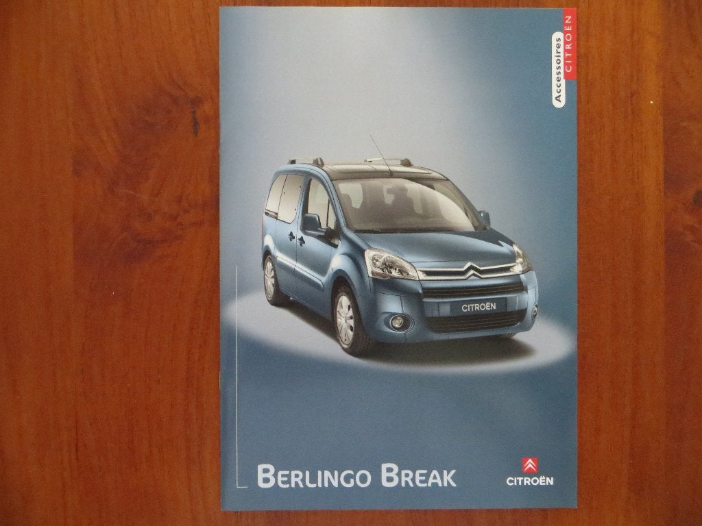 Citroën Berlingo Break Accessoires (juli 2008), Ophalen of Verzenden, Nieuw, Citroën