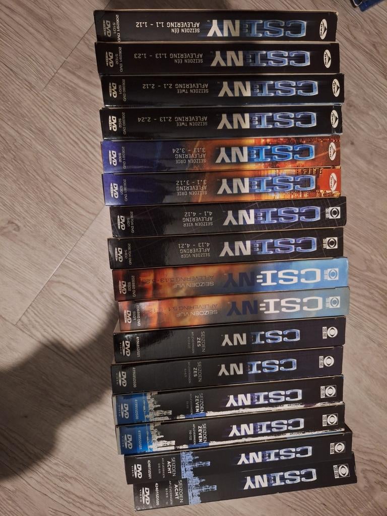 CSI: NY Complete Seizoenen 1-8 DVD Boxset, Gebruikt, Boxset, Ophalen of Verzenden, Actie en Avontuur