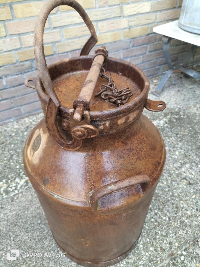 melkbus (zeer) oud, Ophalen, Gebruikt