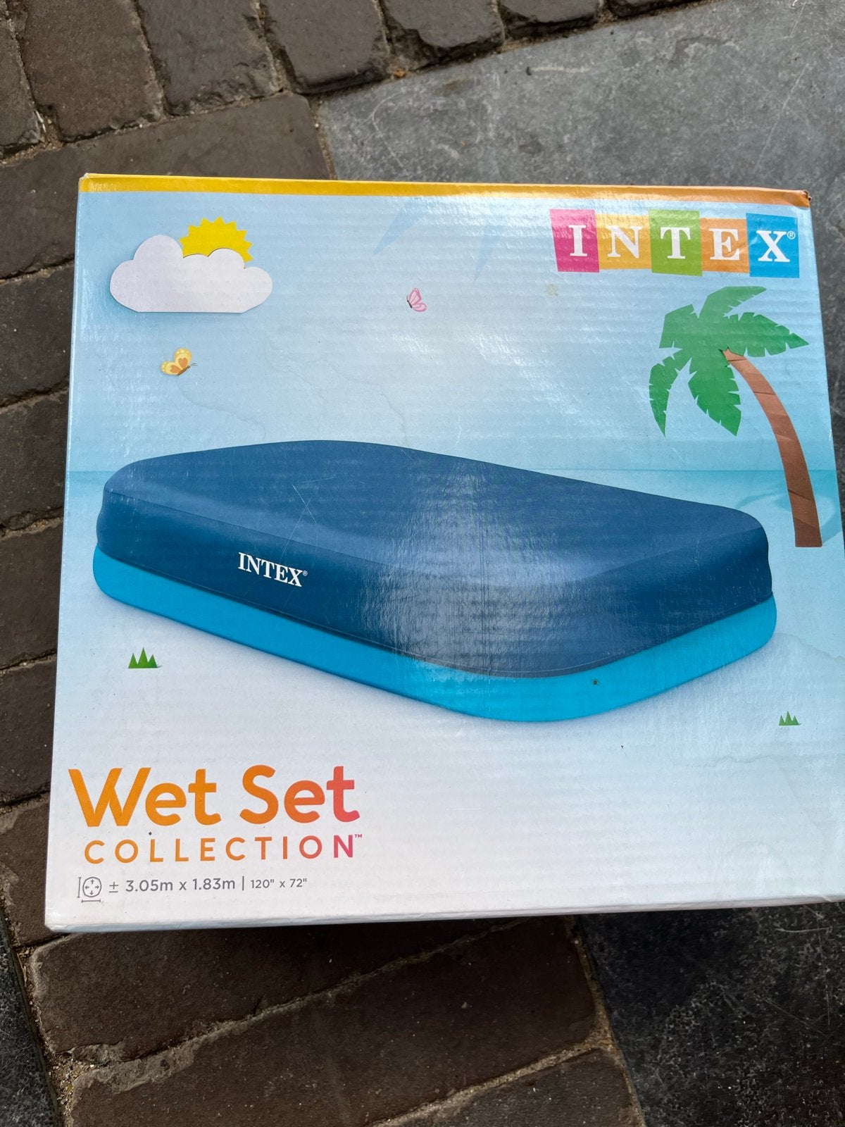 Afdekzeil voor Intex Opblaaszwembad 3.05m x 1.83m, Ophalen, Minder dan 80 cm, Opblaaszwembad, Nieuw
