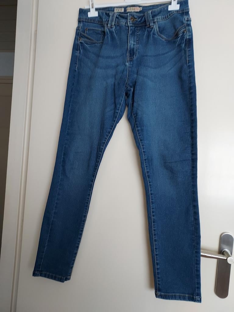 Pescara Lucy Slim Fit Jeans - Maat 40, Kleding | Dames, Spijkerbroeken en Jeans, Pescara Lucy, Blauw, Ophalen of Verzenden, Zo goed als nieuw