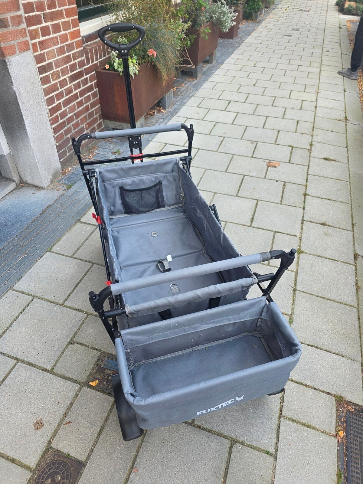 Fuxtec Bolderkar, Ophalen, Gebruikt