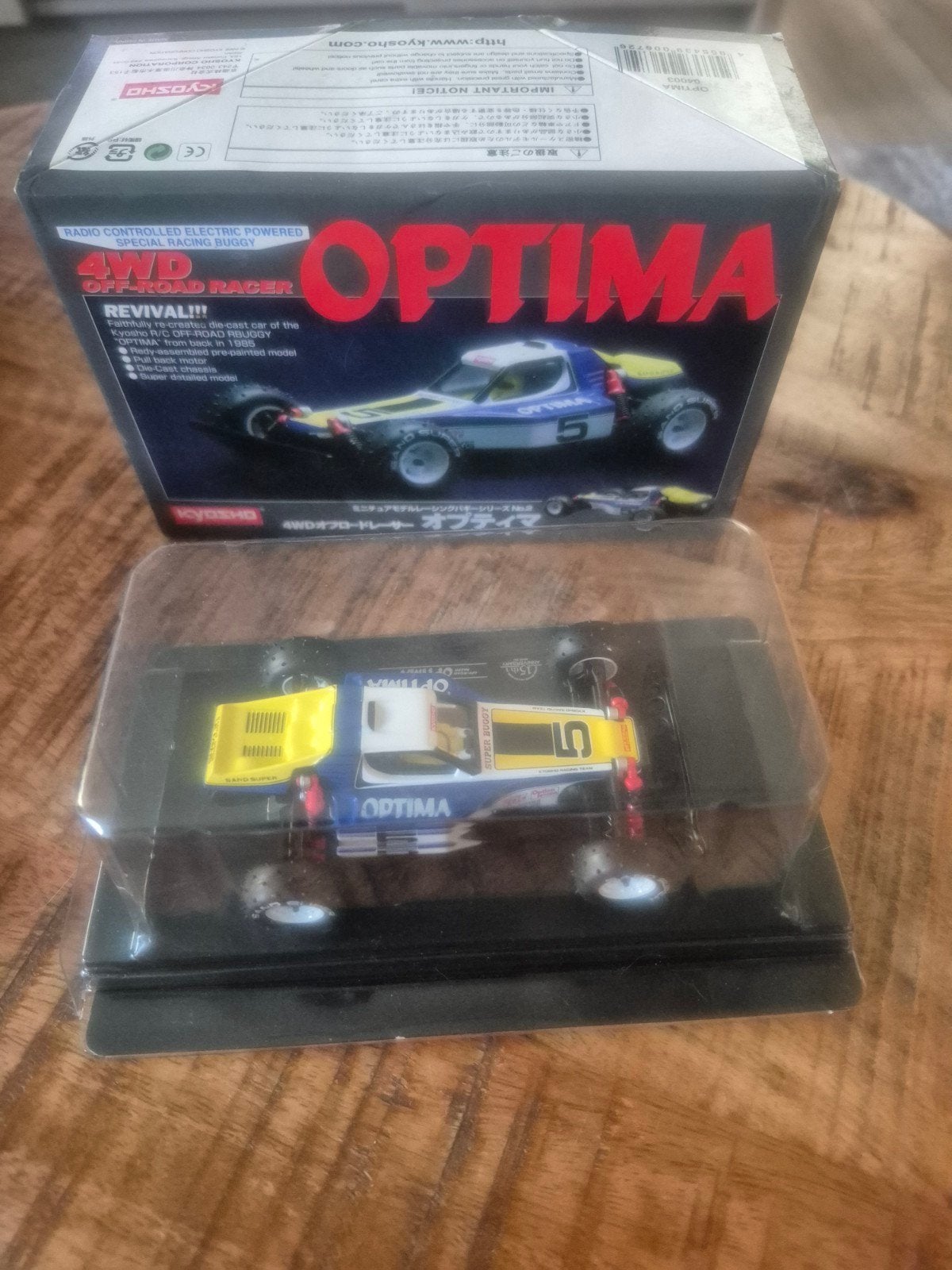 Die-cast schaalmodel KYOSHO OPTIMA  1985, Ophalen of Verzenden, Nieuw, Overige typen, Overige merken