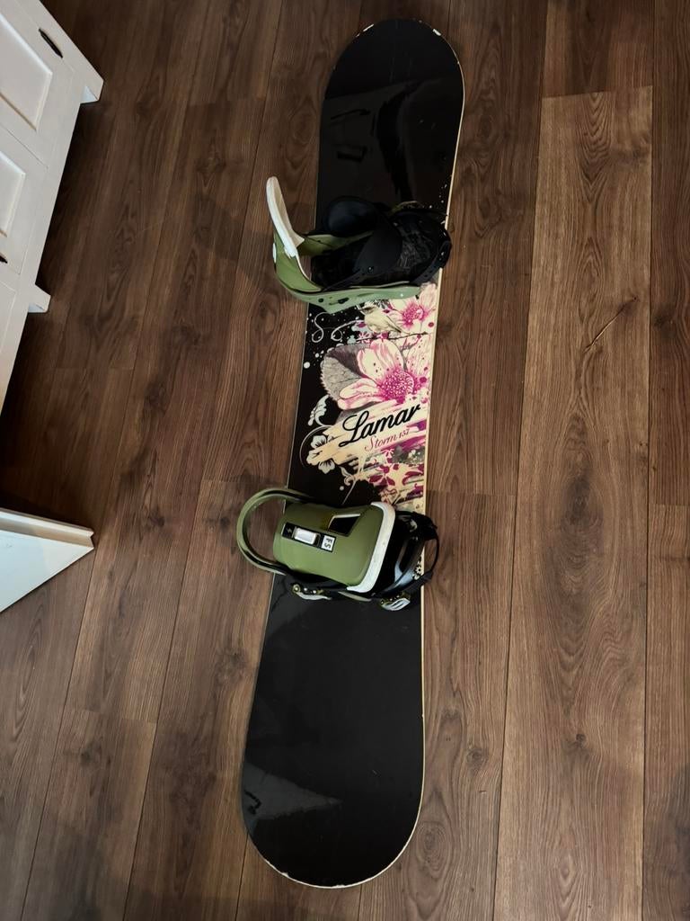 Lamar storm 157 snowboard, Sport en Fitness, Snowboarden, Ophalen, Gebruikt, Board