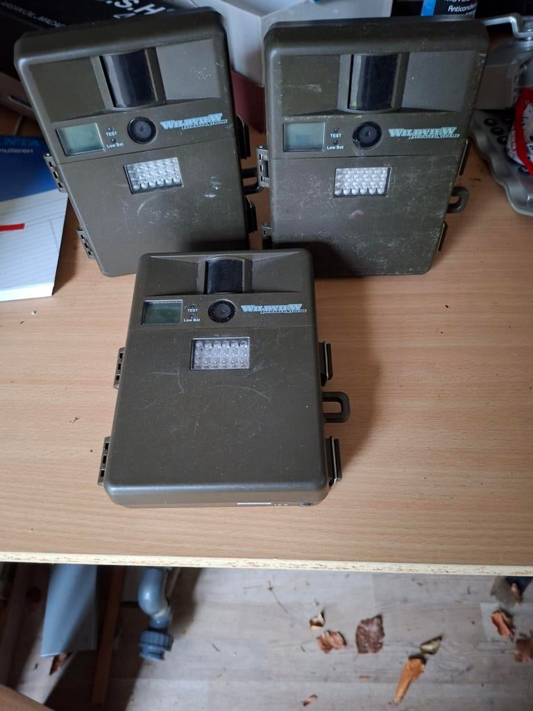 Wildcamera's - Set van 3, Ophalen of Verzenden, Gebruikt, Buitencamera