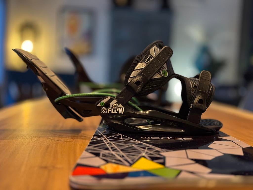 Complete snowboard set!, Sport en Fitness, Snowboarden, Ophalen, Zo goed als nieuw, Board