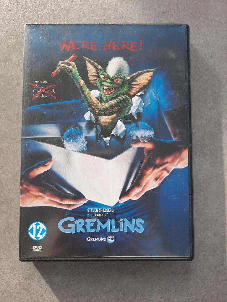 DVD Gremlins - Were Here! 12+ voor slechts €1,-, 1980 tot heden, Science Fiction en Fantasy, Ophalen of Verzenden, Zo goed als nieuw