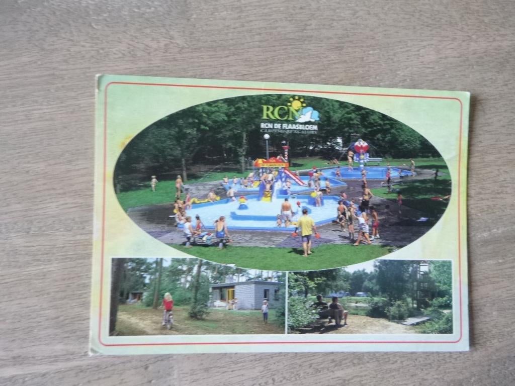 Chaam, RCN de Faasbloem/zwembad, Ophalen of Verzenden, 1980 tot heden, Gelopen, Noord-Brabant