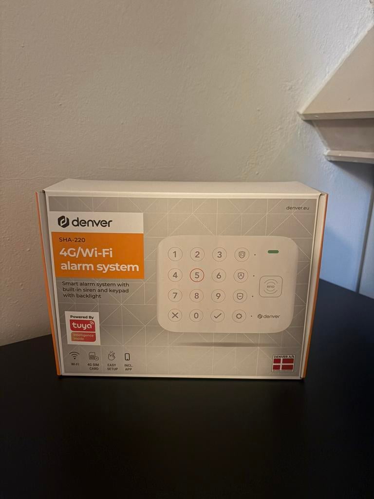 Denver alarmsysteem NIEUW, Ophalen of Verzenden, Nieuw, Compleet systeem, Afstandsbediening