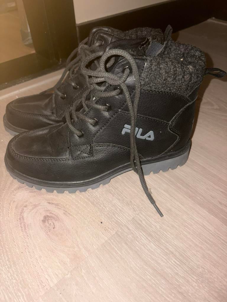 Zgan fila schoenen maat 37, Ophalen of Verzenden, Zo goed als nieuw, Zwart