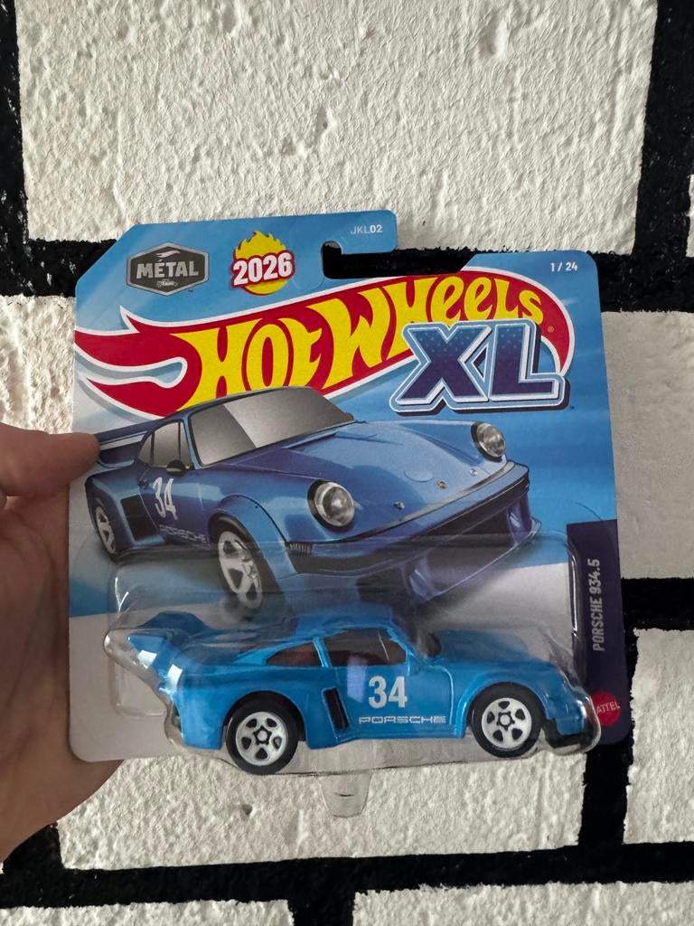 Hot Wheels XXL Porsche 934.5 Metal 2026, Ophalen of Verzenden, Zo goed als nieuw