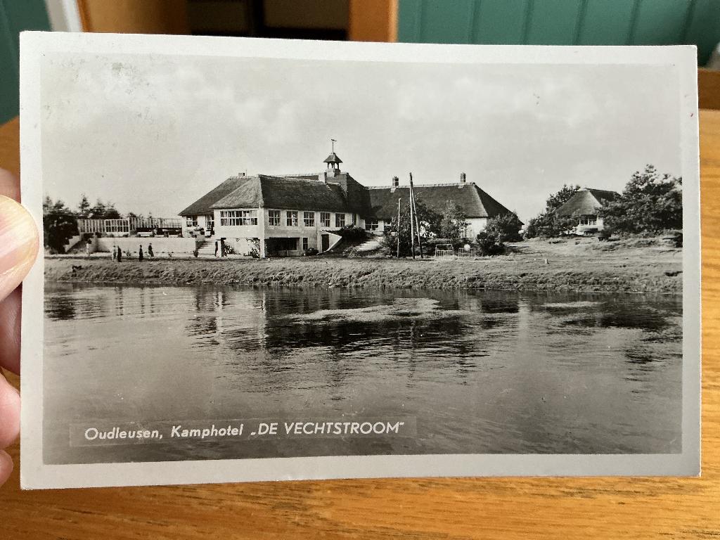 Oudleusen de vechtstroom, Verzamelen, Ansichtkaarten | Nederland, Ophalen of Verzenden, 1960 tot 1980, Gelopen, Overijssel