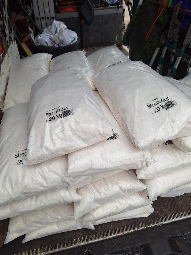 Strooizout 20 kg, Ophalen, Nieuw, Voegzand