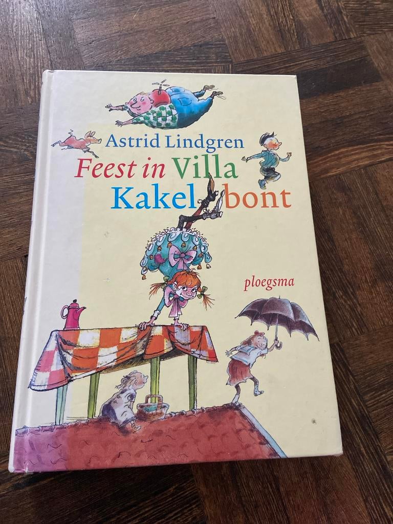 Feest in Villa Kakelbont - Astrid Lindgren, Ophalen of Verzenden, Zo goed als nieuw, Sprookjes