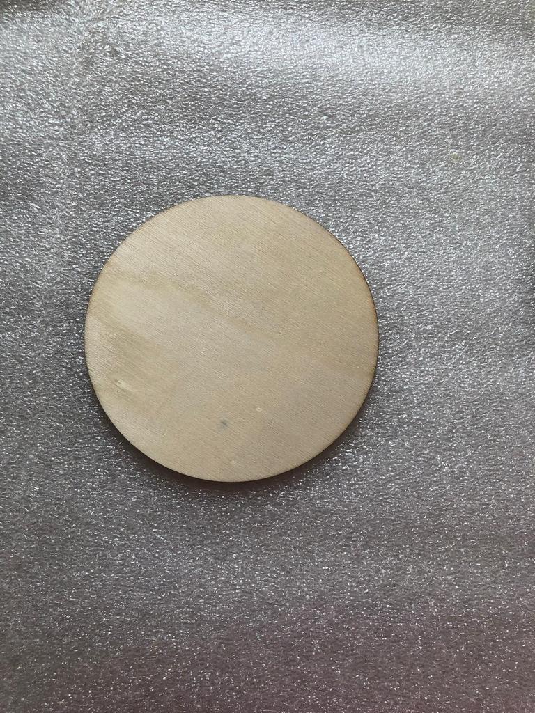 Houten schijf van 10 cm - blank - rond, Ophalen of Verzenden, Nieuw