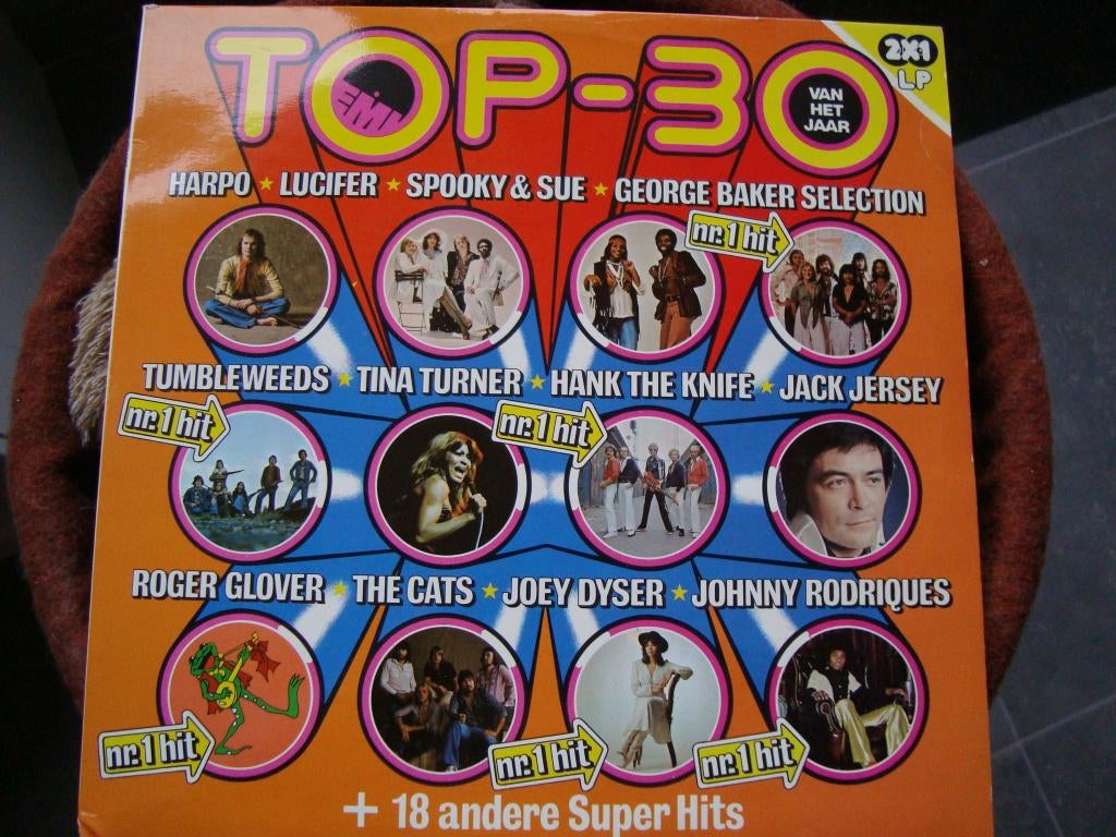 Top 30 dubbel lp, Ophalen of Verzenden, Zo goed als nieuw, 12 inch