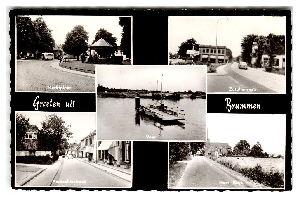 Brummen, Groeten uit Brummen. Opruimingskaart, Ophalen of Verzenden, 1960 tot 1980, Gelopen, Gelderland