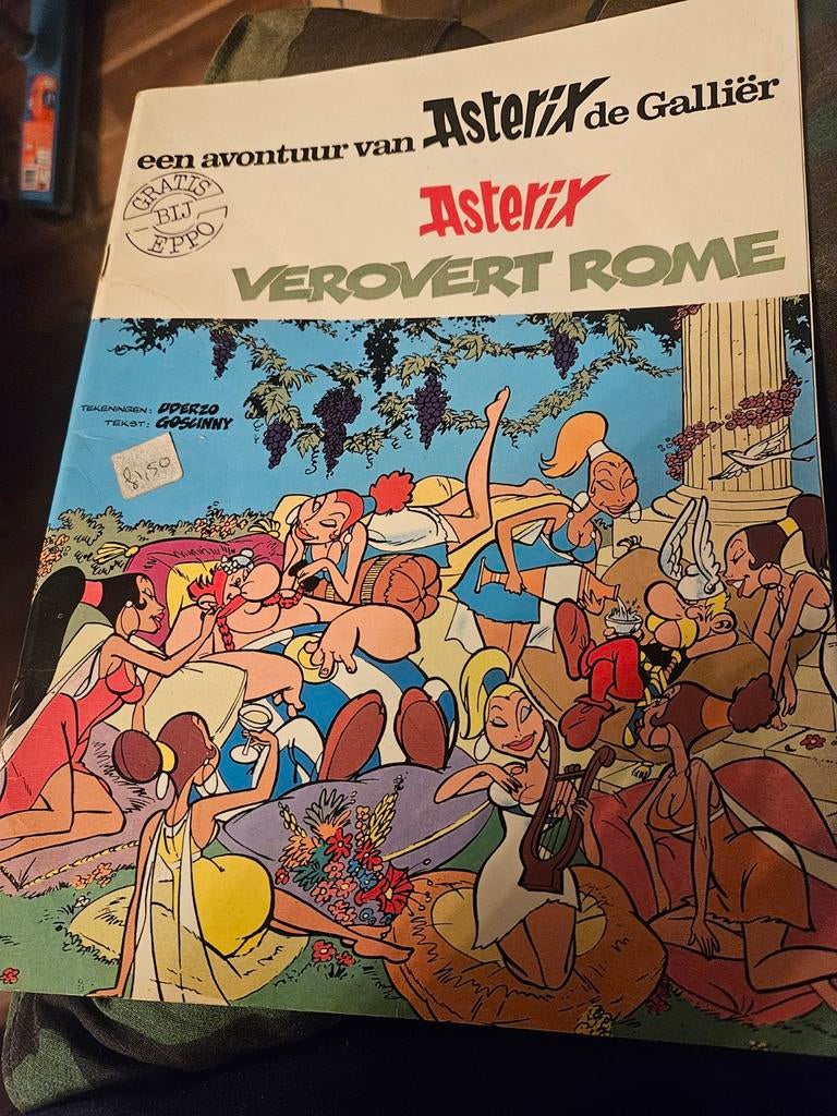 Asterix verovert Rome, Eén stripboek, Ophalen of Verzenden, Gelezen, Goscinny